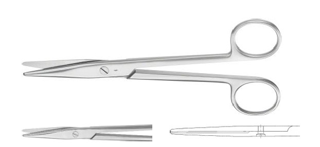 Майо-стілл ножиці прямі 170 мм